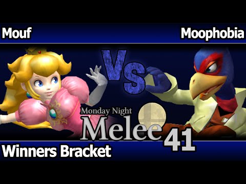 MNM 41 Melee - Mouf (Peach) vs Moophobia (Falco) - Winners Bracket