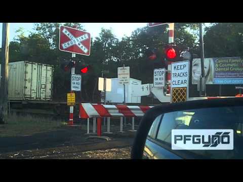 Freight Train In Innisfail [HD]