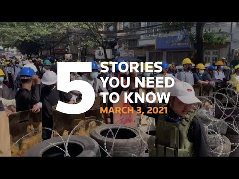 2021年3月3日のために知っておきたい5つの話 (Five stories you need to know for March 3, 2021)