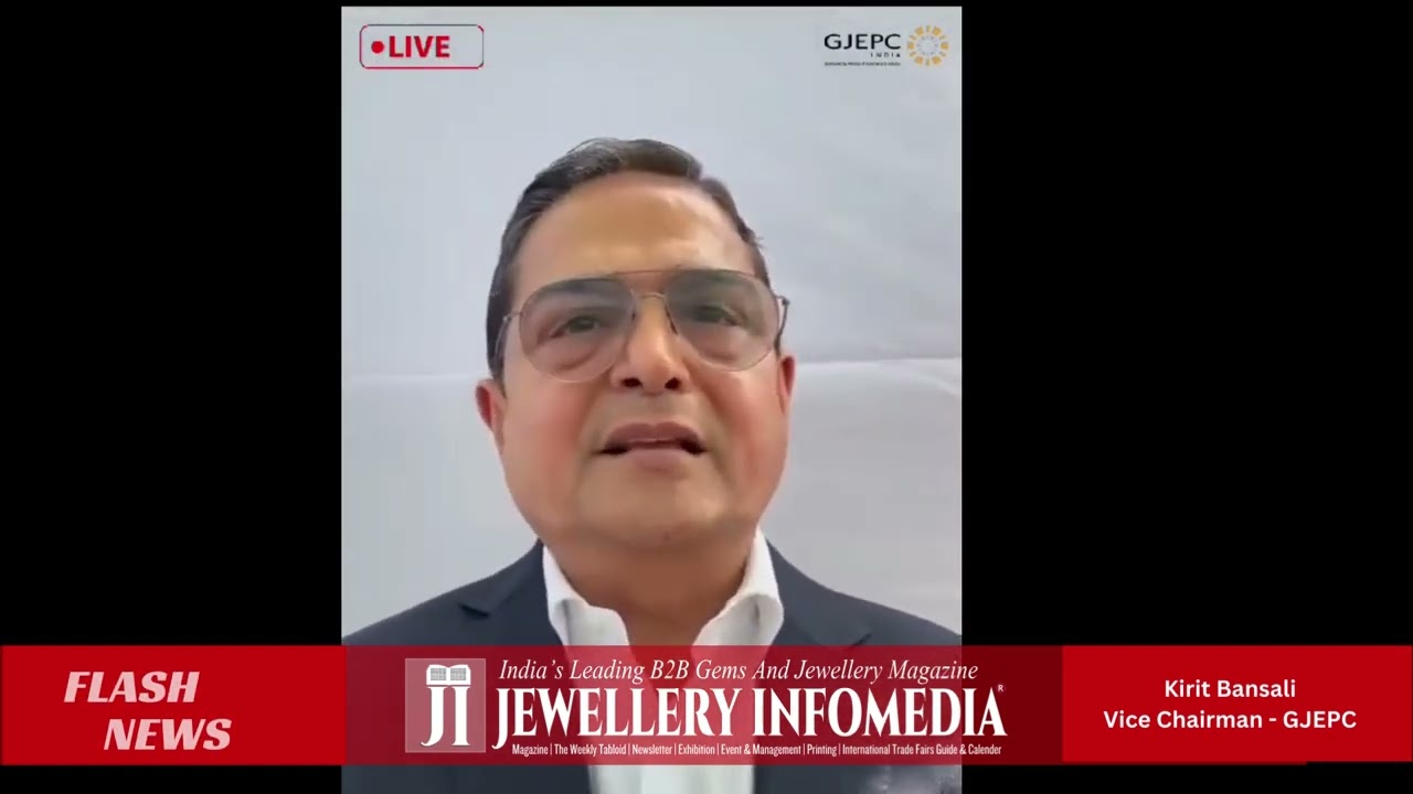 GJEPC I Zaveri Bazar I Kirit Bhansali - Vice Chairman- GJEPC