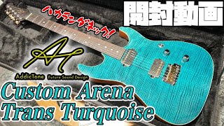 Video thumbnail for 開封の儀！Addictone Custom Guitars Custom Arena Brazilian Neck!!! Trans Turquoise【商品紹介@Guitar Planet】 by GUITAR PLANET CHANNEL