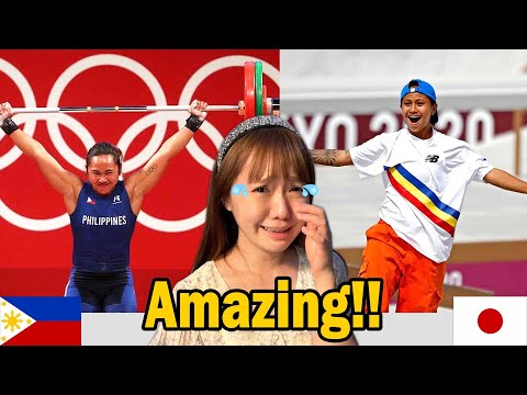 Japanese reaction to Margielyn Didal and Gold Medalist Hidilyn Diaz in Tokyo 2020
