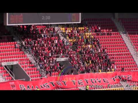 Atmosfera e Ballisteve ne ndeshjen -Shkendija - Zimbru- TVART