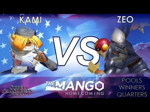 The Mango Homecoming - Kami (Sheik) VS Zeo (Falcon) - SSBM - Pools - Winners Quarters