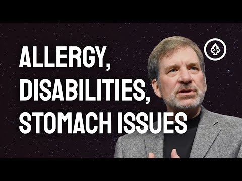Allergy, Disabilities and Stomach Issues
