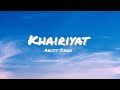 Khairiyat Lyrics Arijit Singh Chhichhore Nitesh Tiwari Sushant Shraddha Pritam