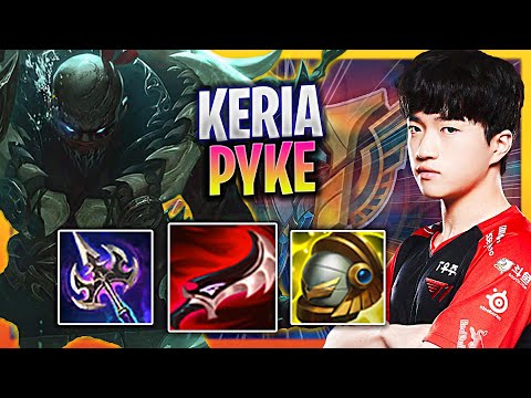 LEARN HOW TO PLAY PYKE SUPPORT LIKE A PRO! | T1 Keria Plays Pyke Support vs Zyra!  Season 2023