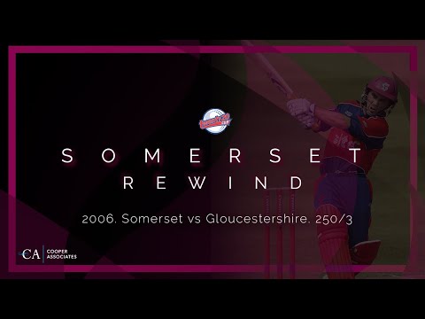 #SomersetRewind - 250/3 World Record vs Gloucestershire 2006! Full match LIVE 🔥
