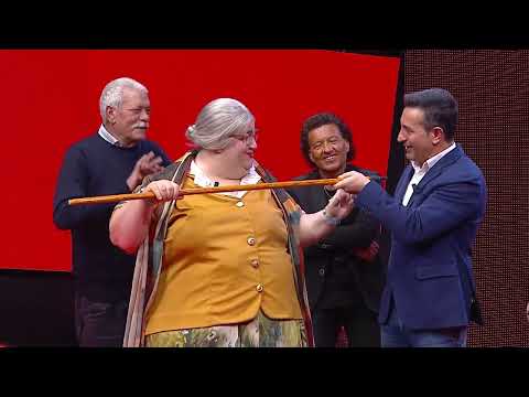 Uomini e Santina (Carmelo Caccamo) a Live Show TV Comer Sud - Puntata 25.