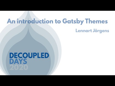 Composable building blocks for the web: An introduction to Gatsby Themes