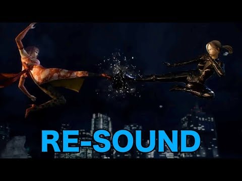 Tekken Blood Vengeance - Nina Williams VS Anna Williams [RE-SOUND]