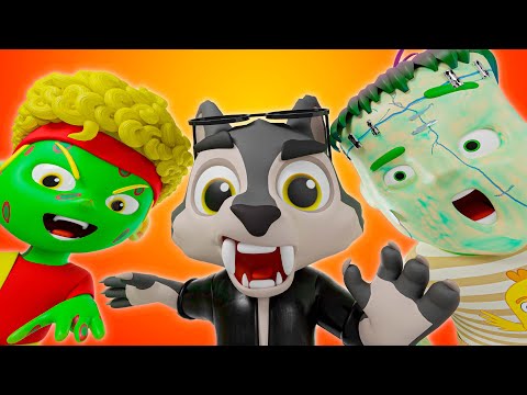 Halloween Monsters Party | D Billions Kids Songs
