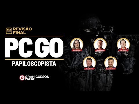 Concurso PC GO Revisão Final - Papiloscopista