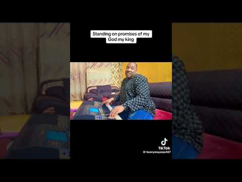 standing on the promises of God piano by Henry Mayanja.