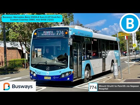 Busways: Mercedes-Benz O500LE Euro 6 (ZF EcoLife) / Custom Coaches CB80, m/o 6456 (1232)