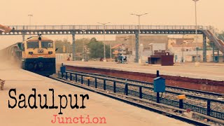 preview picture of video 'Indian railway high speed || sadulpur junction(Rajgarh)  || 180kmps || Rajasthan'