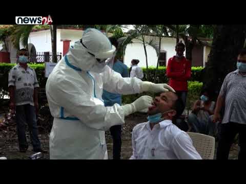 पछिल्लो २४ घण्टामा ४ सय ८७ जनाको  सघन कक्षमा राखी उपचार भइरहेको-NEWS 24