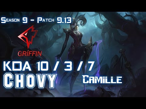 GRF Chovy CAMILLE vs KATARINA Mid - Patch 9.13 KR Ranked