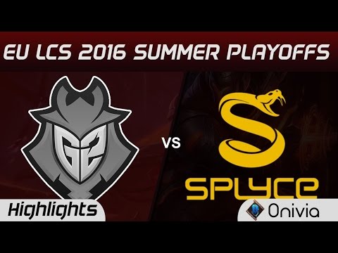 G2 vs SPY Highlights Game 1 EU LCS Spring 2017 W7D2 G2 Esports vs Splyce game 1