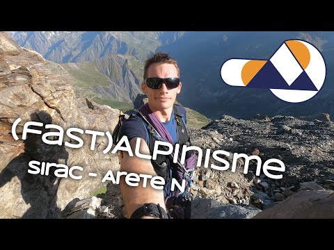 Fast alpinisme - Sirac - Arête N - 8h aller/retour