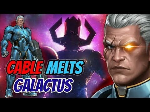 CABLE GALACTUS RAID  -_- NEW UNIFORM IS MUST BUY ? -_- MARVELFUTUREFIGHT