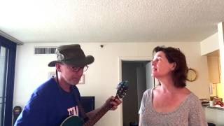 Copper Kettle (Live from Delaware beach apartment). Performed by David & Annie
