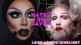 What Does Mathu Andersen Think of Raven? Look At Huh! Highlight video