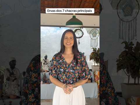 Ervas relacionadas aos 7 chacras principais 💚 #plantas