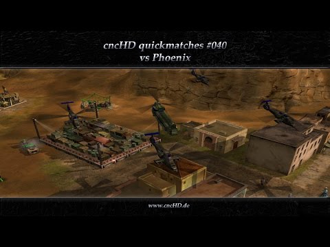 [C&C Zero Hour ingame #040] cncHD vs Phoenix