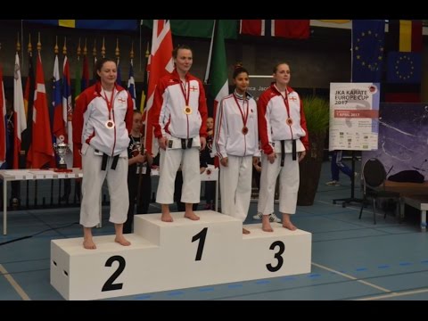 2017 JKA European Championship - Senior Ladies Individual Kumite