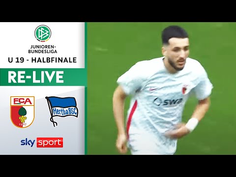 FC Augsburg - Hertha BSC | RE-LIVE - U19 Bundesliga Halbfinale - Hinspiel