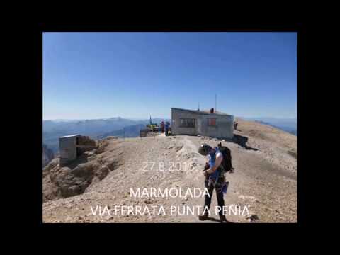 MARMOLADA VIA FERRATA PUNTA PENIA
