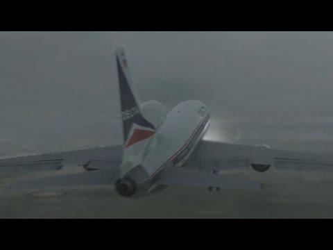Delta Air Lines Flight 191 - Crash Animation