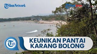 Keunikan Pantai Karang Bolong Banten, Miliki Tebing dengan Lubang Diameter 50 Meter di Tengahnya