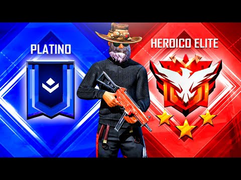 ¡LOGRE LLEGAR a "HEROICO ELITE" 😱🔥 BR-Clasificatoria! Free Fire