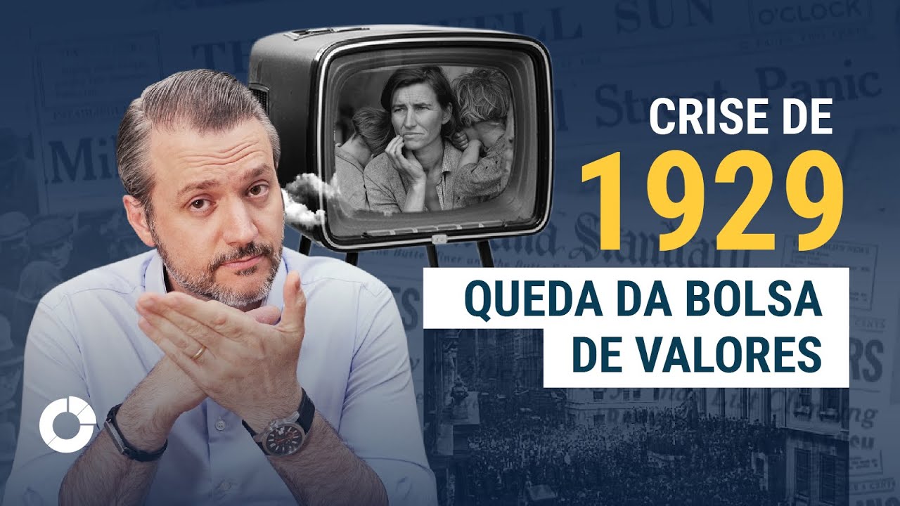 A crise de 1929: O CRASH da Bolsa de Valores.