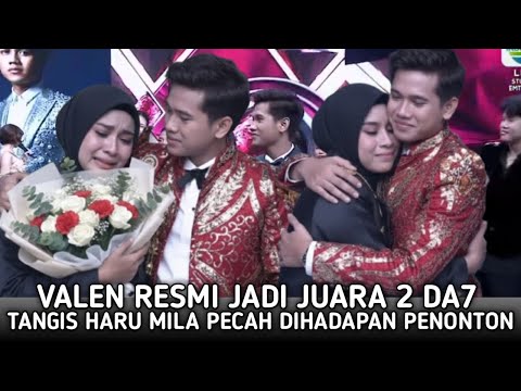 Studio 5 Banjir Air Mata! Detik² Tangis Mila Pecah Usai Valen Ditetapkan Jadi Juara 2 DA7 Tadi Malam