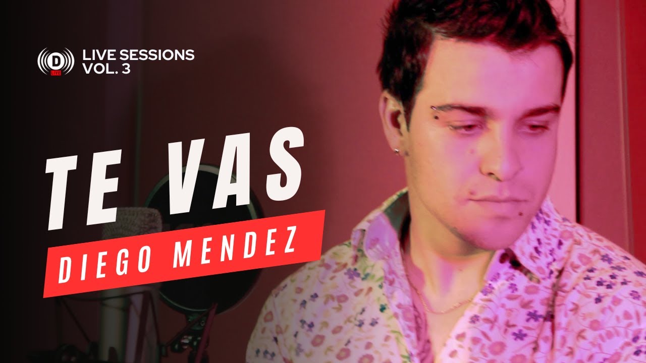 Video: Diego Méndez - Te Vas | Cumbia en Vivo