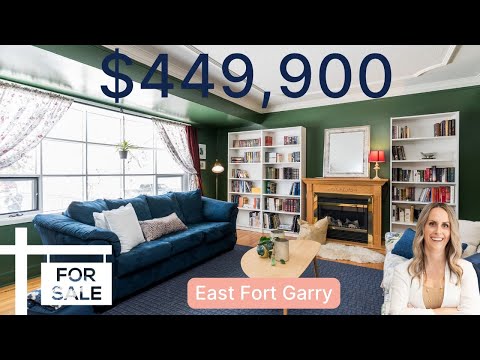 Beautiful East Fort Garry Home | Family-Friendly Neighbourhood + Garden Oasis | $449,900