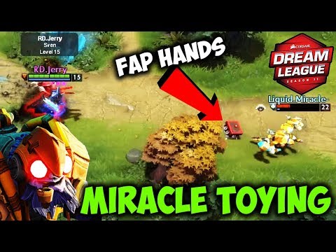 Miracle Tinker - Toying Enemy With Crazy Fap Hands In Dreamleague s11 | Liquid Vs The Real Deal