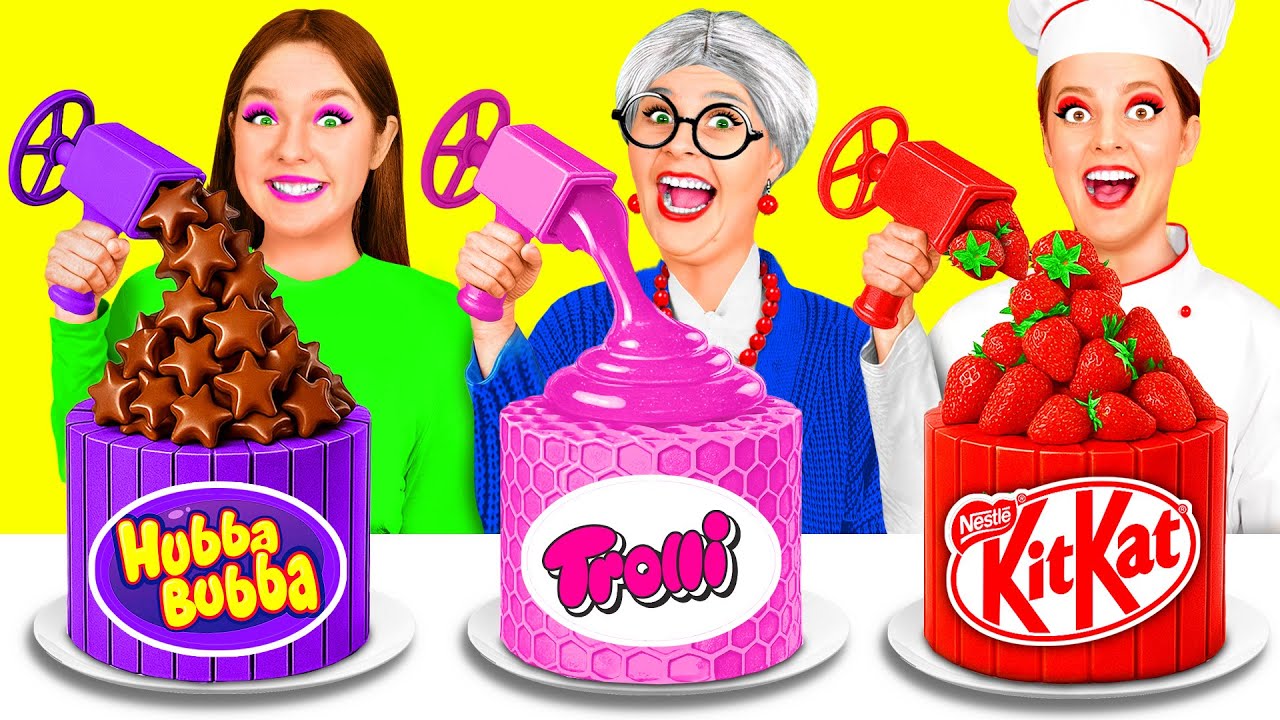 自分 VS おばあちゃんの料理チャレンジ | 素晴らしい料理のレシピ TeenChallenge