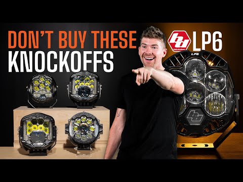 Baja Designs LP6 vs. Knockoffs | 7-Inch Pod Light Shootout Reveals the King of Brightness! 💥