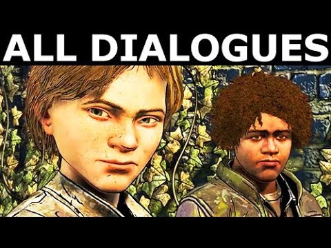 Justified AJ Attends The Funeral - All Dialogues - The Walking Dead Final Season 4 Episode 2