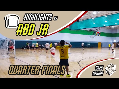 Quarter Finals | Toasty FC vs ABD Jr | 2025 BG Futsal Spring Season Highlights