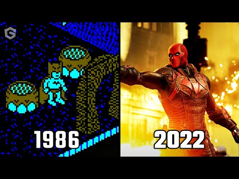 Evolution of Batman Games (1986-2022)