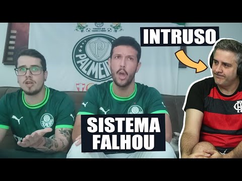 (INTRUSO) INVADINDO as lives do PALMEIRENSES ELIMINADOS - Sistema falhou! hauhauhauha