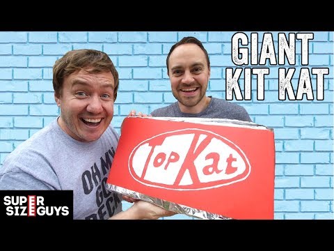 Giant Kit Kat | Super Size Guys