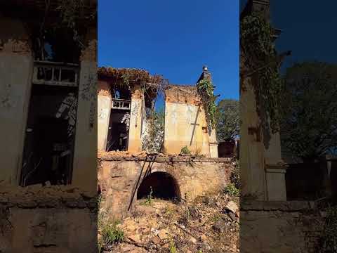 Antigo Casarão em ruínas em Marzagão /MG 10/08/2026 segunda feira #turismo #travel #ruinas