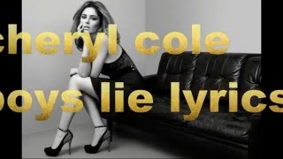 cheryl cole boys lie lyrics
