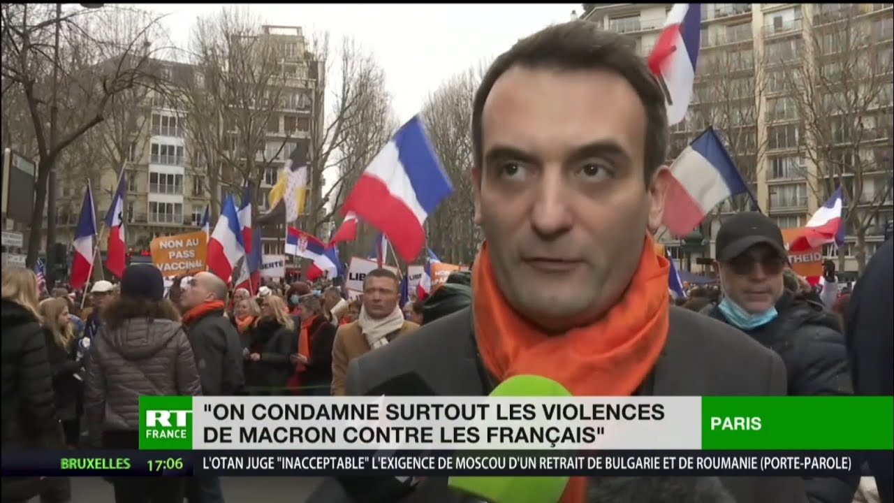 Florian Philippot : «On condamne surtout les violences de monsieur Macron contre les Français»